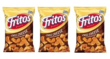 Fritos Chili Cheese Corn Chips Frito Lay Crunchy Chips 9.25oz 3 Pack