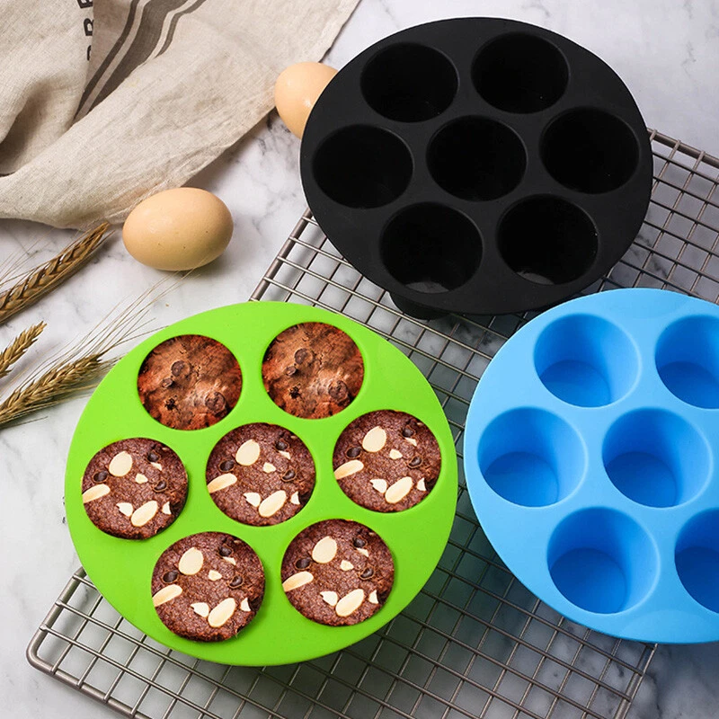 Air Fryer Silicone Pot Air Fryer Basket Liners Muffin Cup Cake Mold Baking Tray