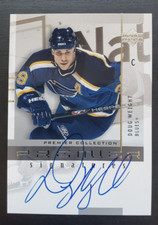 2001-02 Premier Collection Doug Weight Signatures Auto #DW St. Louis Blues