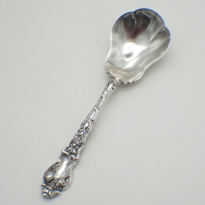 Douvaine Sugar Spoon Unger Brothers Sterling Silver No Mono | eBay