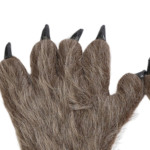 Werewolf Gloves Halloween Costume Accessories Cosplay Mittens for Kids Wolf - Picture 4 of 7