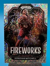 Donovan Mitchell - 2022-23 Panini Prizm Fireworks Fast Break Prizm #23 Cavs