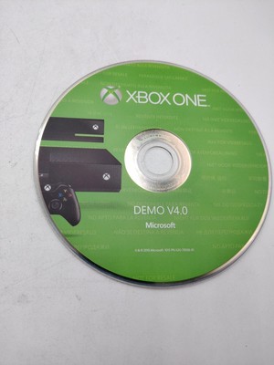 Original Microsoft Xbox One Kiosk Demo Disc NFR Ver V4.0 4.0 V4