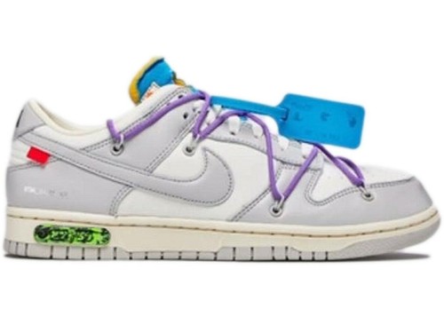 dunk low off white box