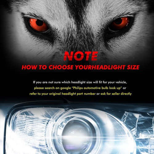 9005 + H11 6000K 2000W 300000LM Combo CREE LED Headlight Kit High Low Light Bulb - Picture 6 of 12