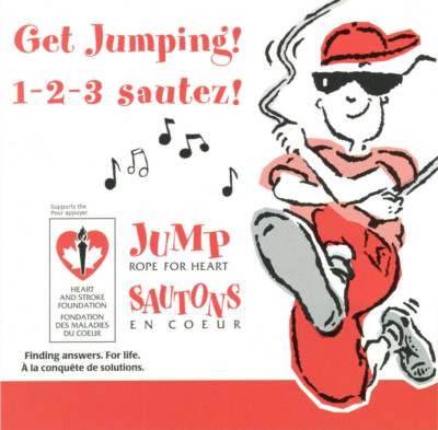 Get Jumping! 1-2-3 sautez! Jump Rope for Heart (CD, 2003)