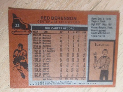 1975-76 TOPPS HOCKEY, MULTI LISTING, YOU PICK EM", EXCELLENT CARDS, NO CREASES. - Picture 34 of 384