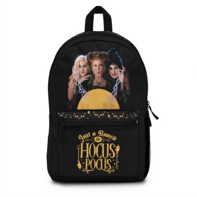 Disney Hocus Pocus Backpack, Halloween Bag, Disney Backpack