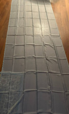 Gray Sheer Curtains 2 Panels 52" W x 150" L 12.5ft Window Decor