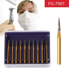 Dental 12 BLADE TRIMMING & FINISHING CARBIDE Bur Burs 7901 10/pack