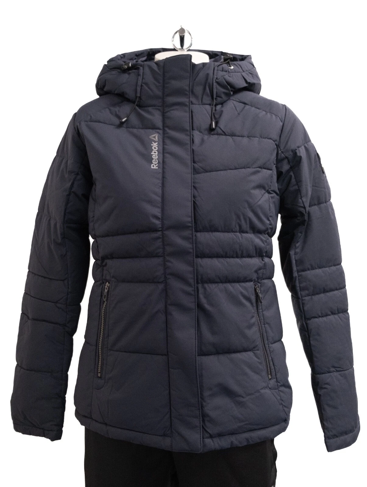 Reebok Womens Q4 Heat Suit Puffer Jacket & Trousers Set / BNWT / Navy / RRP £80
Opens in a new windo