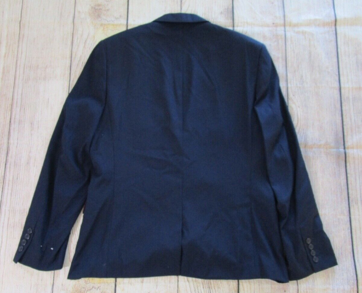 Cooper & Nelson Solid Blue Red Lining Mens Suit B… - image 10