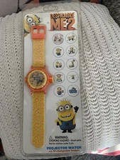 Despicable Me 2 Watch with Built in Projector of 10 Changeable Faces