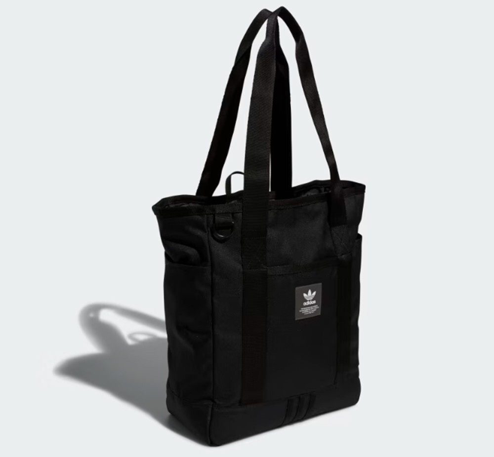 Adidas Originals Women's Sports Black Tote Bag | Fast