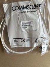 Commscope Patch Cable Cat5E White 7ft UTP Lot of 20