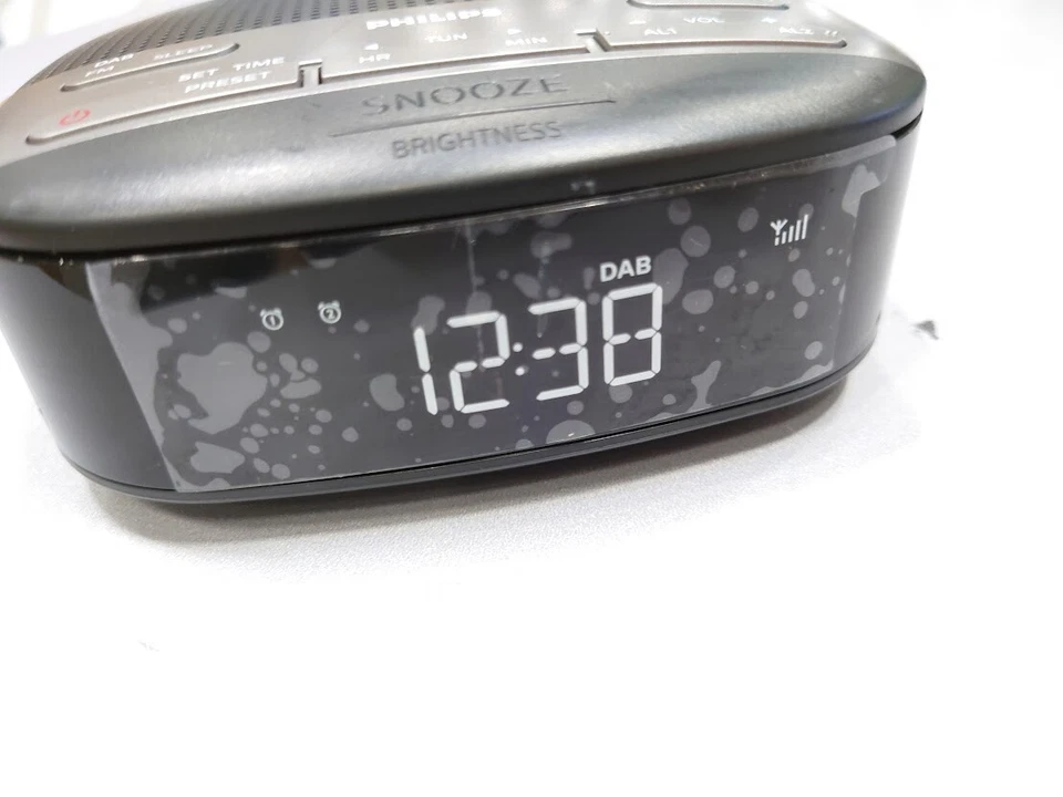 Philips Tar3505/12 DAB+ Wecker Radio Schwarz China Gebraucht Aktiv - Bild 4 von 4