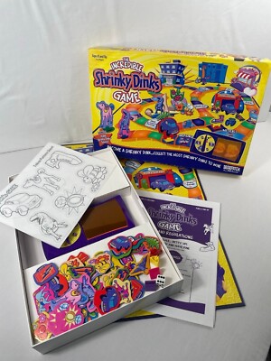 Vintage The Incredible Shrinky Dinks Board Game