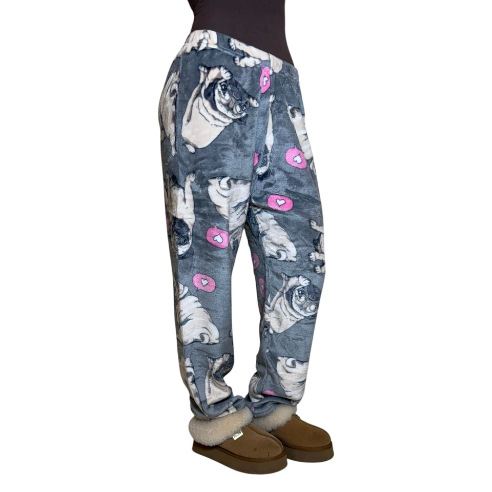 Women Pyjama Pants Pyjamas Soft Plush Fleece Warm Winter Sleepwear Pajamas PJ - image 4 of 4