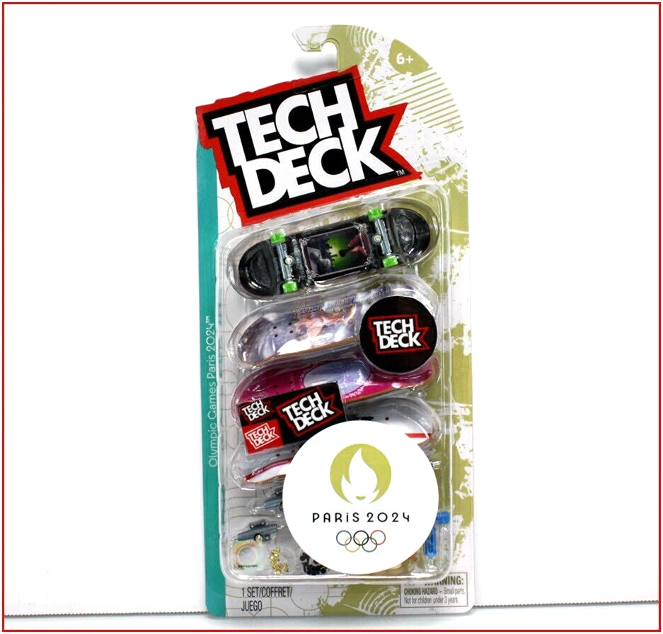 Tech Deck ULTRA DLX 4 Pack - 2024 PARIS Olympic Games YUTO SHANE