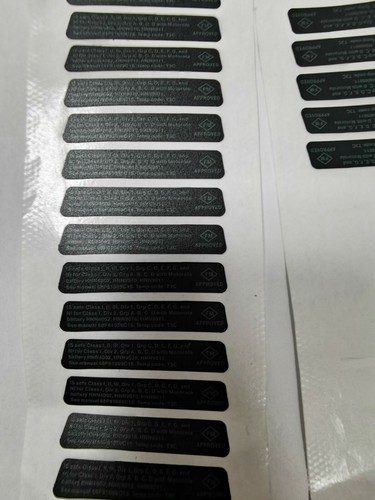 100pcs Intrinsect etiquetas de seguridad para PRO5150 - Imagen 2 de 4