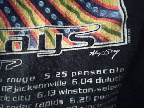 Tool 10,000 Days 2007 Tour Vintage Black T-Shirt XL Rare - Picture 10 of 11