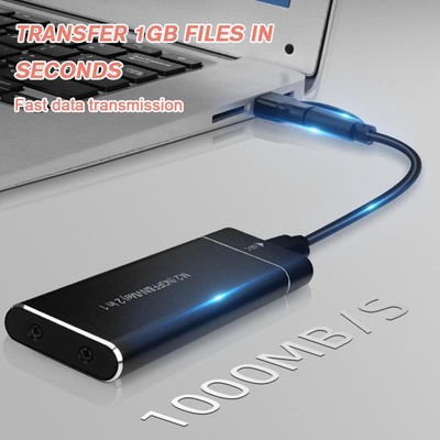New ORICO M.2 NVMe SATA USB C 3.2 Adapter External Enclosure Case  For M/M+B