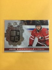 17-18 Upper Deck Team Canada Heir To The Ice John Quenneville #158