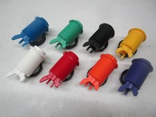 SUZO/HAPP Push Button Arcade Multicade 1 UP Choice of 8 Colors NO SWITCHES