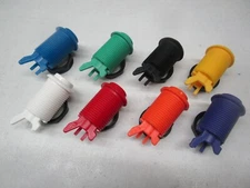 SUZO/HAPP Push Button Arcade Multicade 1 UP Choice of 8 Colors NO SWITCHES