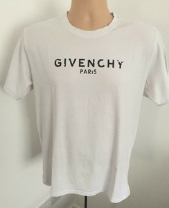 givenchy paris white t shirt