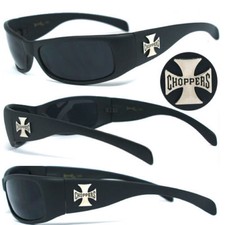 Mens Choppers Outdoor Bikers Sports Motocycle Sunglasses Matte Black C11B