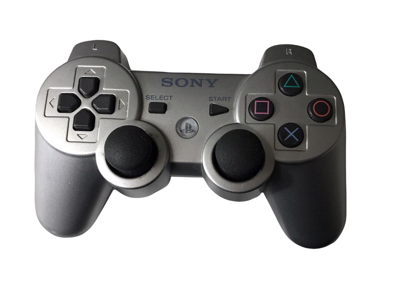 OEM SONY PLAYSTATION 3 DUALSHOCK SIXAXIS CONTROLLER - CECHZC2U SILVER | eBay