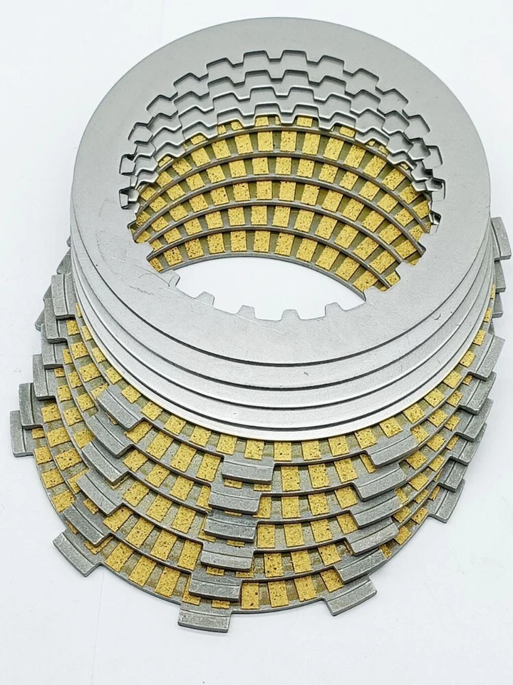 Kit de discos de placas de fricción de embrague para Honda XR350R RD/RE 1983-1984/XR250L 1991-96 Foto 4 de 4