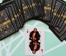 SETH ROLLINS PLAYING CARD WRESTLEMANIA 41 LAS VEGAS ONLY 1 IN WWE BLACK DECK
