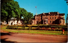 R.C.M.P. Headquarters J New Brunswick Division Fredericton N.B. Postcard