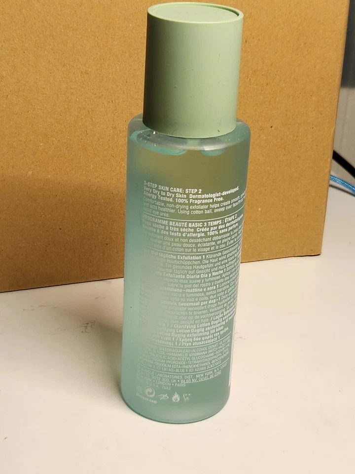 Clinique Loción Clarificante #1 para Piel Seca a Muy Seca 6.7oz/200ml NUEVO Foto 2 de 4