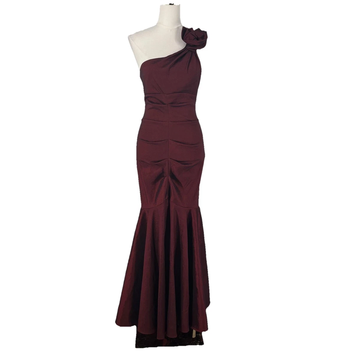 chinese dress ladies Zapaka Women Dark Red Prom Dress Mermaid Beaded Halter Evening Dress with Appliques, Dark Green / US22W main image 0