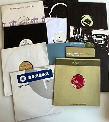 11x Progressive House 12'' Quivver Leama Benz & MD Slacker Subsky Blue Haze
