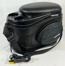 Black & Decker Thermal-Electric Travel Cooler Warmer 12V DC Console Clean Works