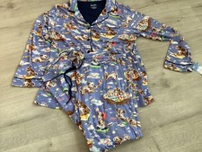 Nick Nora PERIWINKLE DOG PUPPY BATH Pajamas SZ XXLarge NWT RARE