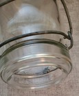 Atlas E-Z Seal Pint Clear With Wire Bail And Glass Lid Vintage — photo 10