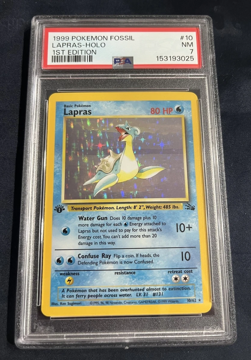 pokemon card value lapras Pokémon TCG 1st Edition Individual Trading Games for sale Chilling Reign Singles Lapras Trading Cards: Values, Rookies