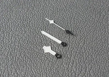 HANDS SET T STYLE BLACK CENTER BGW9 / SEIKO MOD SKX SKX007 NH35 NH36 NH34