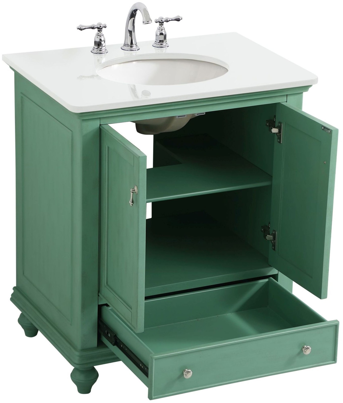 Elegant Lighting VF12330-VW Otto 30" - Off White thumbnail 2