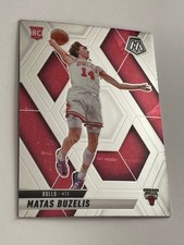 2024-25 Panini Mosaic Matas Buzelis #223 Base Rookie Card Chicago Bulls