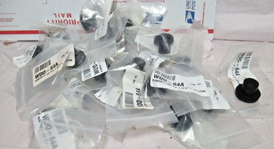 24- WESTINGHOUSE ELEVATOR  1-1/4''OD X  15/16'' L 3/4'' STEM SEES WDO-64A Bumpers
