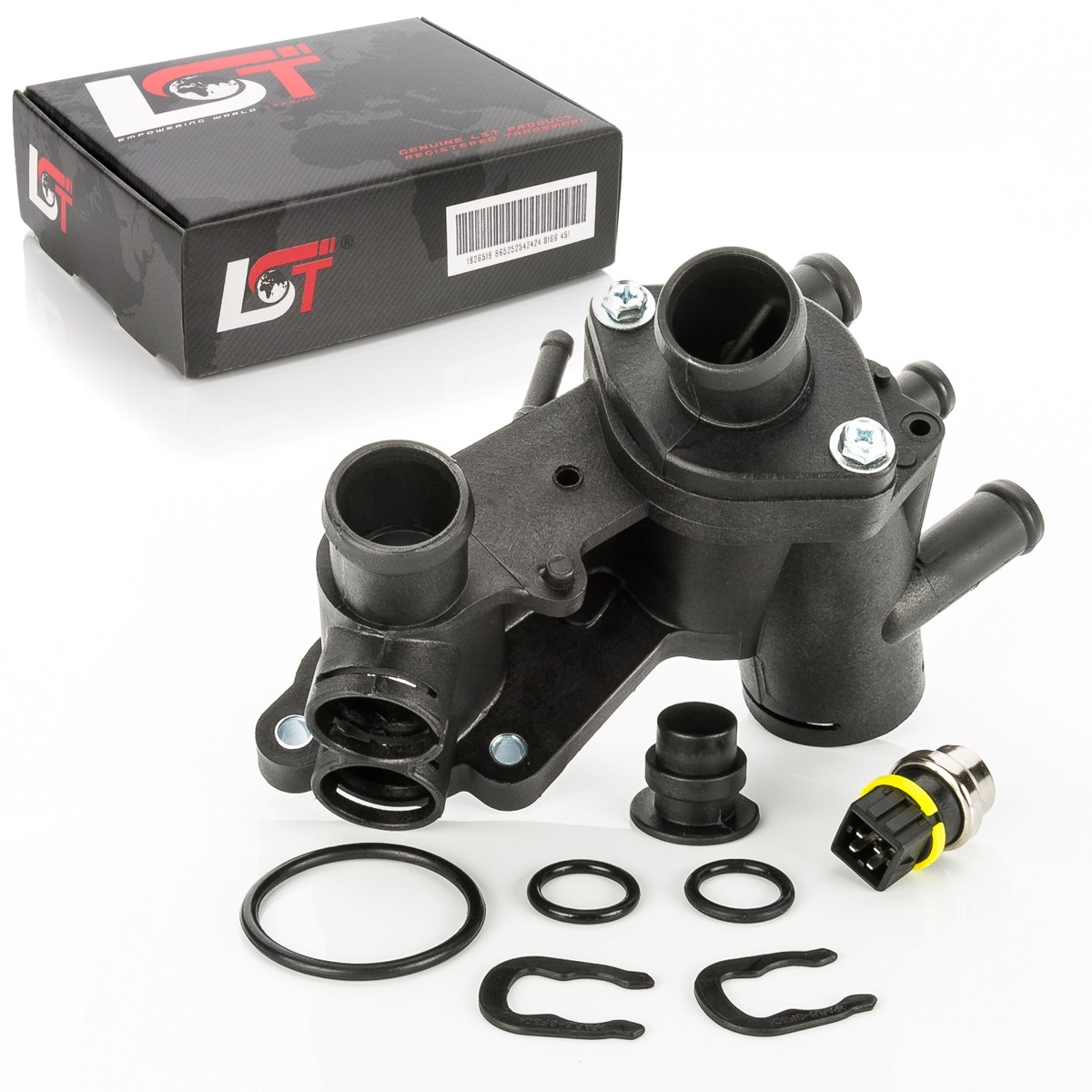 Thermostat with Housing and Seal 87°C for SEAT AROSA CORDOBA IBIZA II 2 INCA