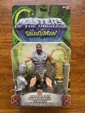 Battle Fist Snake Men MISB Masters of the Universe 2002 200X He man MOTU