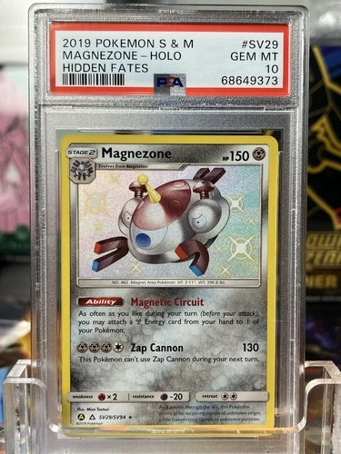 Hidden Fates PSA 10 Magnezone SV29 Baby Shiny