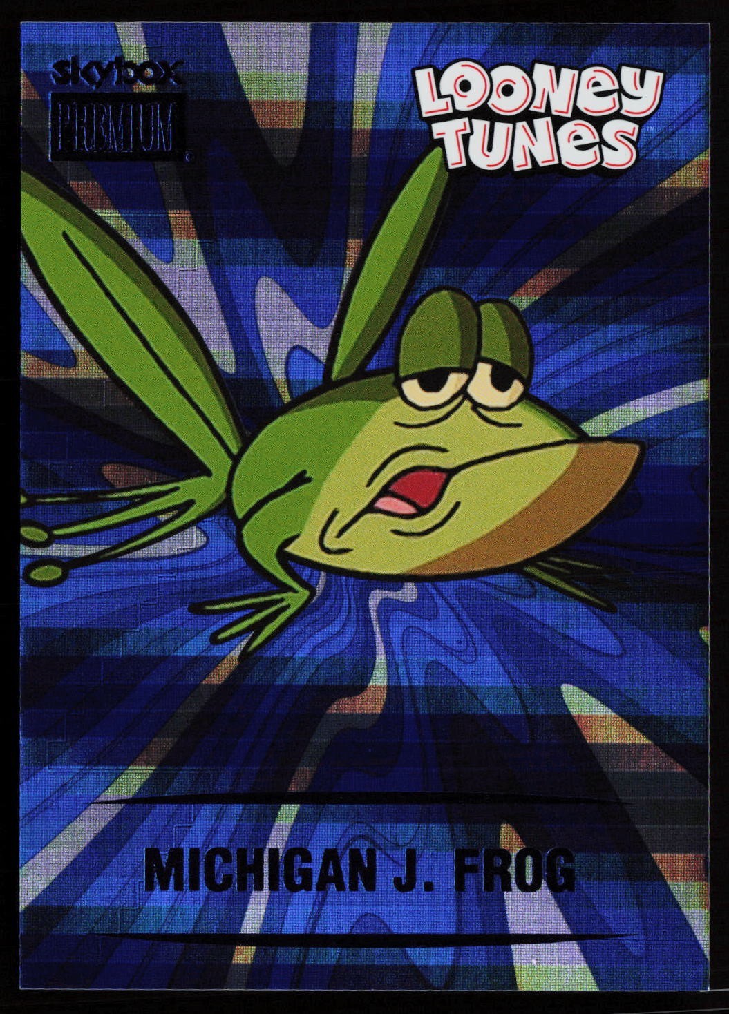 2024 Fleer Retro Looney Tunes Michigan J. Frog Star Sapphire S-49 40/75